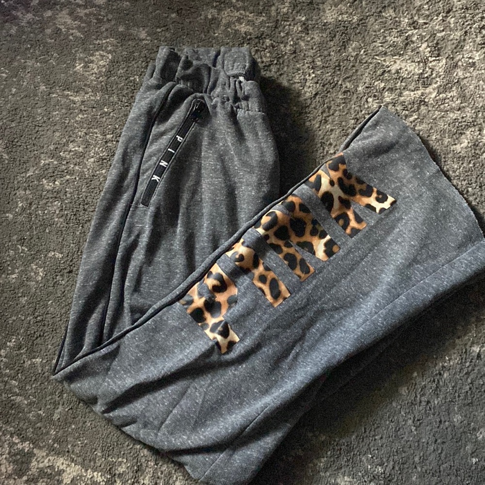 VS pink wide leg sweat pant